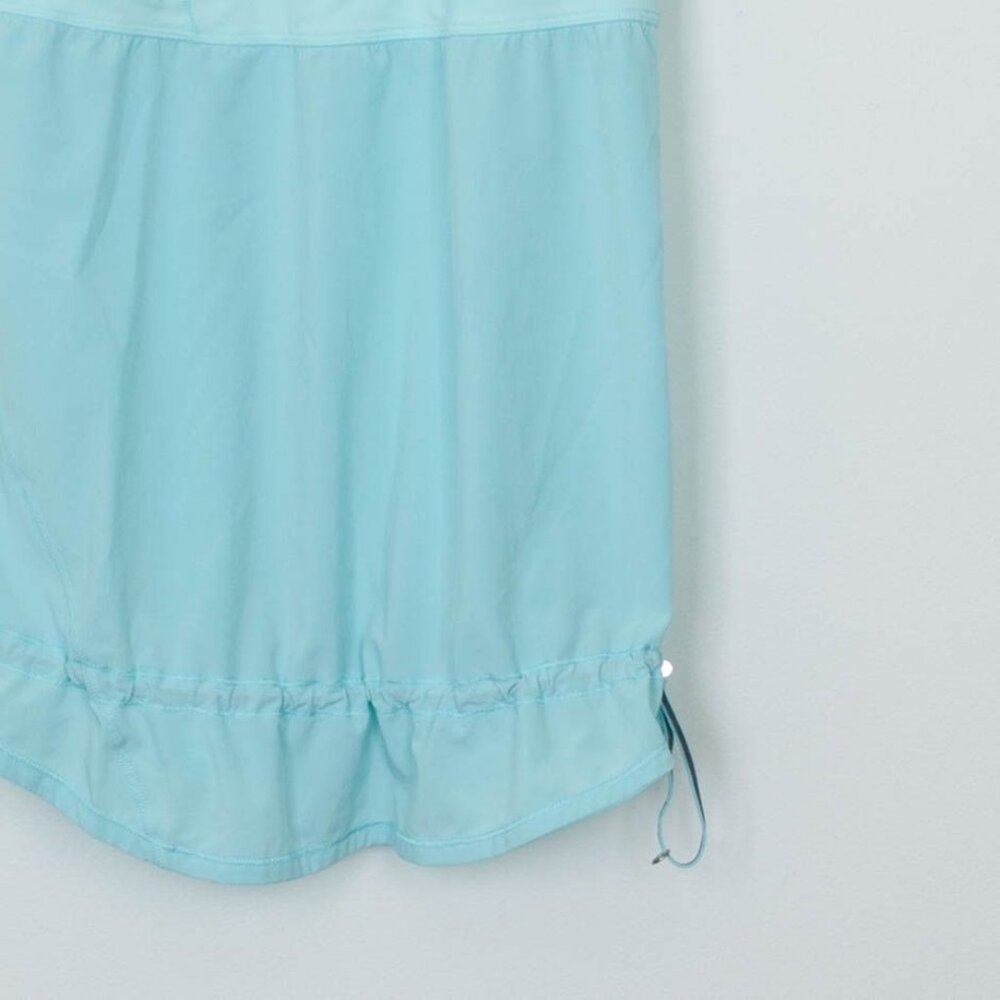 Lululemon Womens Run: Ta Ta Topper Tank Top Size 6 Aquamarine Running Workout‎ - Picture 4 of 8